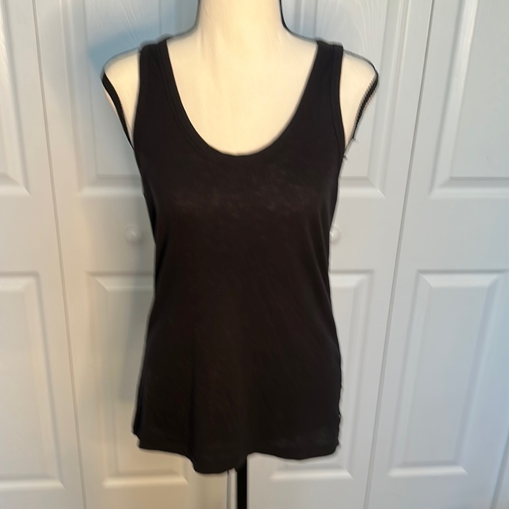 Rag & Bone Basic Black Tank Top - image 1